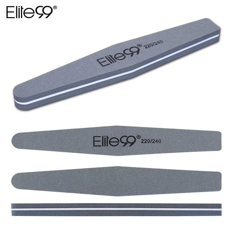 Elite99 Nail art Schleif Salon Buffer Nagel Dateien Schleifpapier Maniküre UV Gel Polierer Maniküre Pediküre Nagel Werkzeuge 220/240