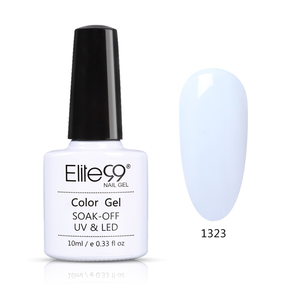 Elite99 10 ml UV Gel Nagellack LED UV Lampe Gel Lack Gel Polnischen Schwarz Weiß Semi Permanent Gel Lack nagel Primer Basis Top